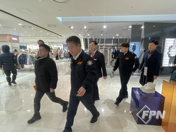 동대문소방서, 설 연휴 대비 청량리 롯데백화점ㆍ청량리역 현장지도