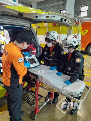 검단소방서, 구급대원 대체인력 집중 교육훈련