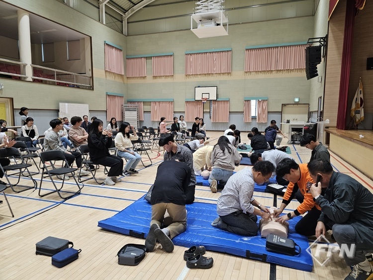 신안소방서, 하의 초등ㆍ중ㆍ고등학교 교직원 대상 소방안전교육