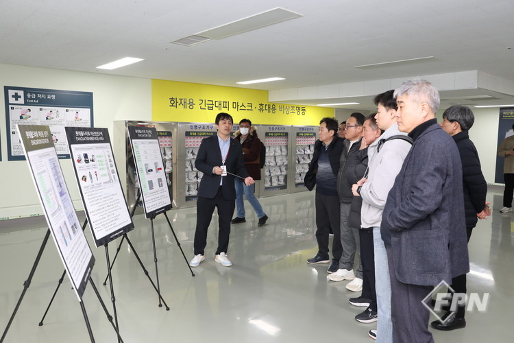 금천소방서, 초고층빌딩 최첨단 방재시스템 등 현장 견학