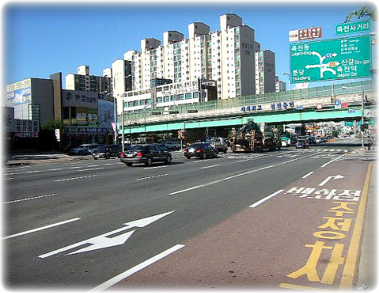 용인, 죽전사거리 수원-광주방면 차로 확장