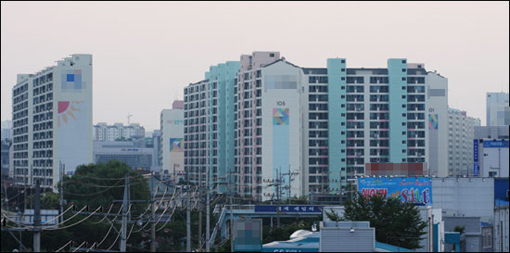 청도 아파트 조감도