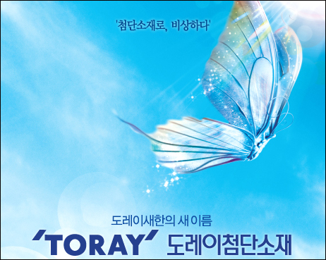 도레이 ´첨단소재´로 초일류기업 부상