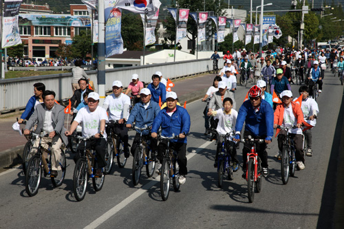 대한민국의 중심 상주시, 세계적 자전거 명품도시로 비상