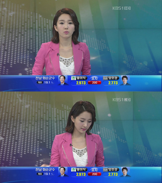<뉴스9> 방송사고 사과 “음향 고르지 못했다”