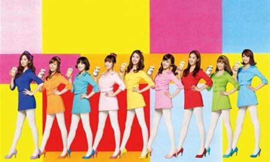 일본서 소녀시대, 립톤 광고 인기 “스탭들도 침 흘려”