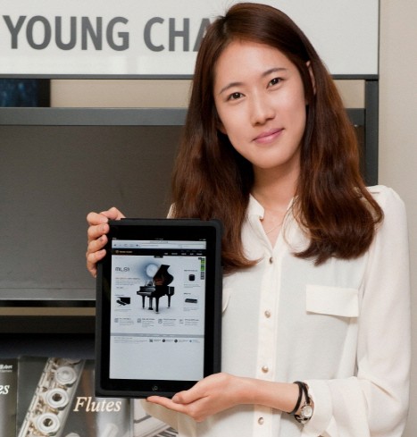 아이패드로 피아노 산다 영창악기 YC몰 오픈
