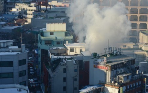 서울 중구 지업사에 화재… 33분만에 진화