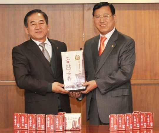 서울우유, 농협한삼인 홍삼우유 출시…1월 말 유통