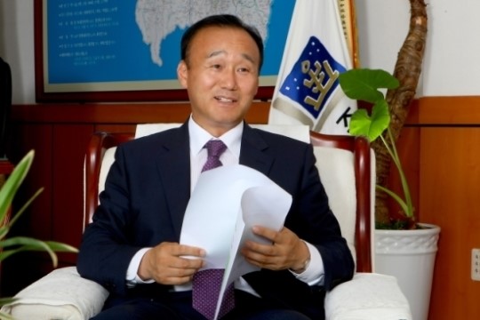 발레오사태 해결에따른. 최양식 경주시장 성명서 발표