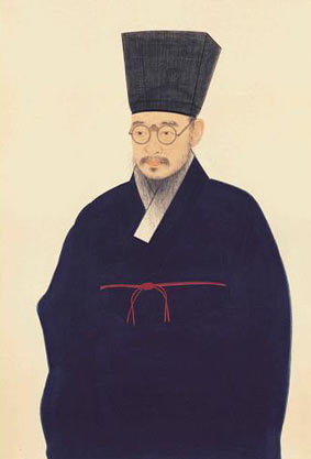 안경 쓴 다산 정약용 선생