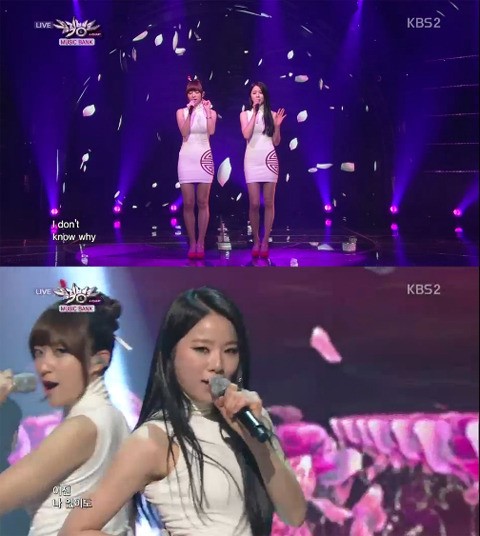 뮤직뱅크 다소니, 신인답지 않은 ‘환상적 무대’