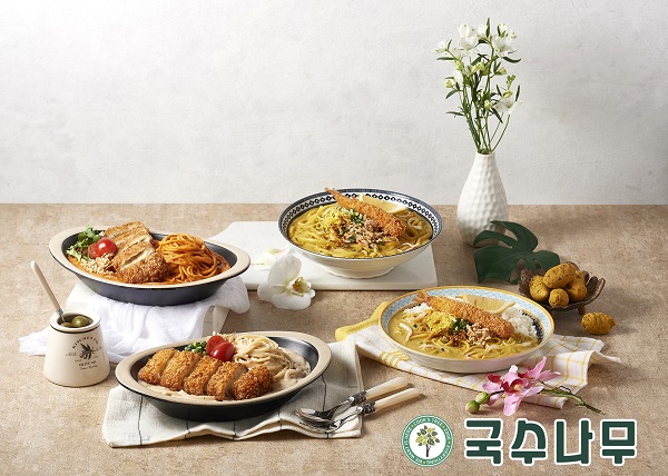 국수나무, 봄 신메뉴 4종 출시