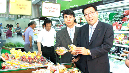 인천 영흥도에 농축산물 판매장