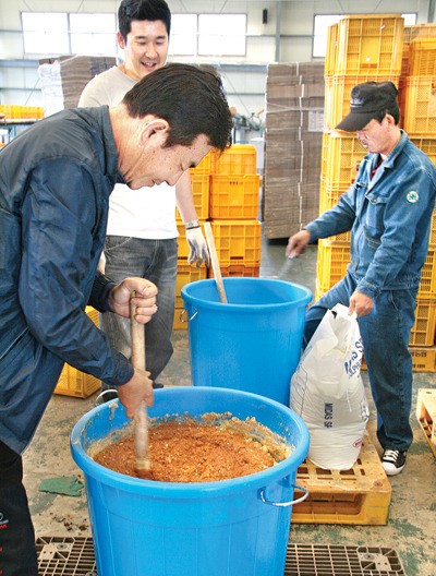 “배 흑성병 방제약 직접 만들어요”