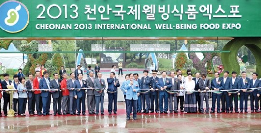 2013천안국제웰빙식품엑스포 개막