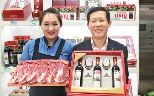 한우고기·복분자술 주문 쇄도
