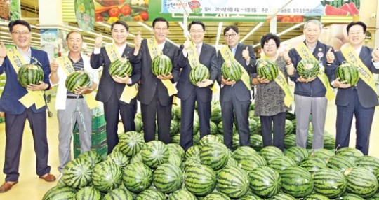 “고품질 ‘맛찬동이 수박’이 왔어요”