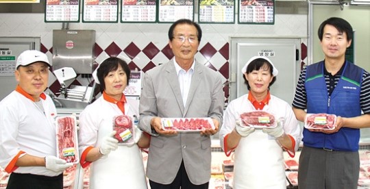 “조합원 생산 쇠고기 인기 최고”