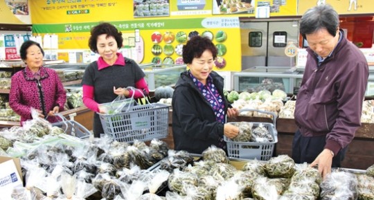 고서농협 로컬푸드직매장 각광