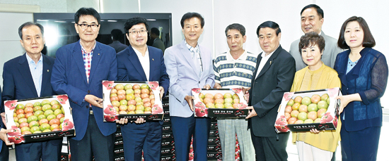 경기도·지자체, 평택 농산물 팔아주기 이어져