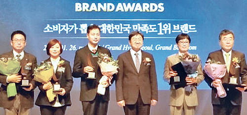 제주감협 ‘불로초’감귤 6년연속 브랜드 대상