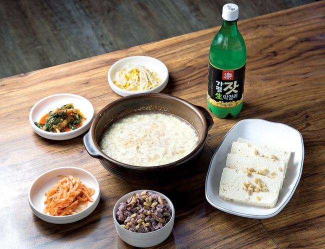 가평의 자랑 ‘잣밥과 잣두부’