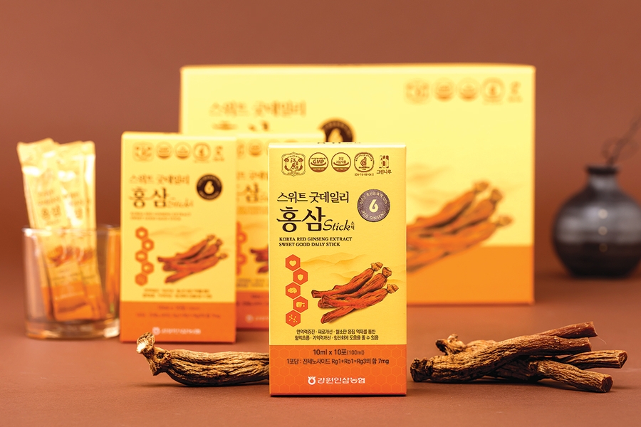 강원인삼농협 홍삼스틱 ‘주목’