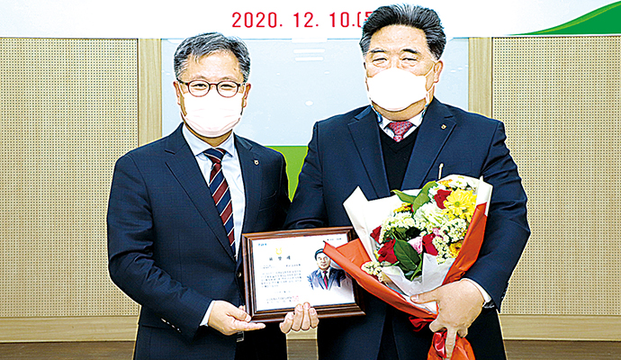 삽교농협, 지자체 협력사업 우수 사무소 선정