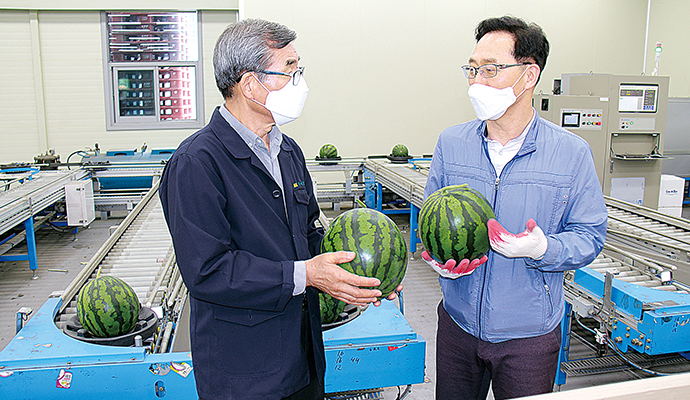 “달고 아삭한 ‘굿뜨래수박’ 맛보세요”