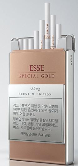 KT&G, 프리미엄 담배 ‘에쎄 스페셜 골드’ 출시