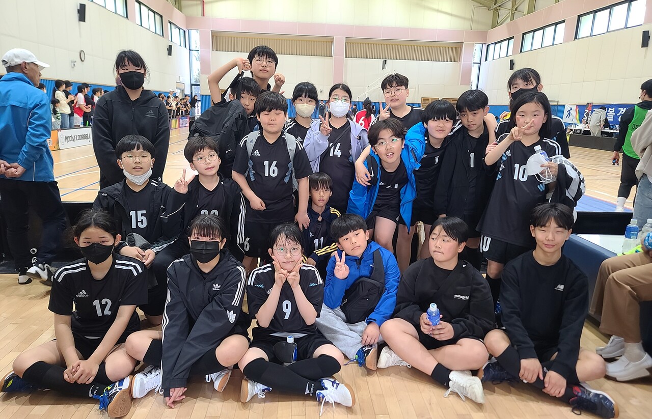 제주시 삼화초등학교, 2023 제주도민체전 플로어볼 입상