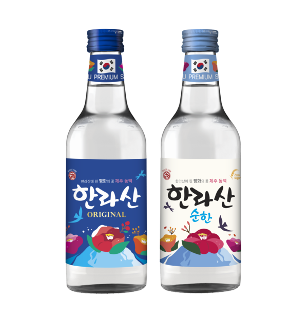 한라산소주, 76주년 제주4.3 맞아 6번째 동백꽃 에디션 평화의 봄