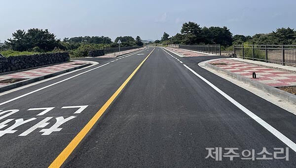 서귀포시 표선 해안 연결도로 착공 7년 만에 완전 개통