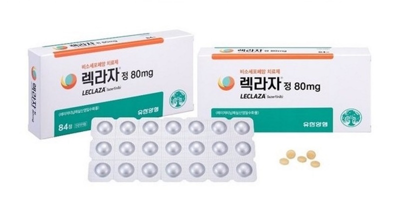 렉라자, 투여 뇌전이 폐암 환자 3년 이상 생존 결과 '고무적'