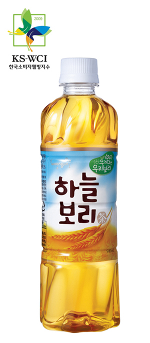 웅진식품 하늘보리, 3년연속 소비자웰빙지수 1위