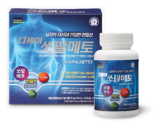동국제약, 전립선 건강기능식품 DK쏘팔메토 출시