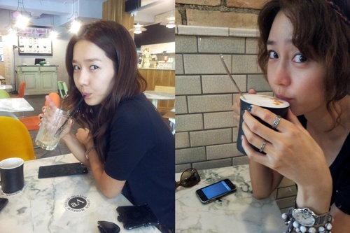 이진 성유리 커피숍 셀카, 여전한 핑클 미모 소녀시대 씨스타 카라 올킬