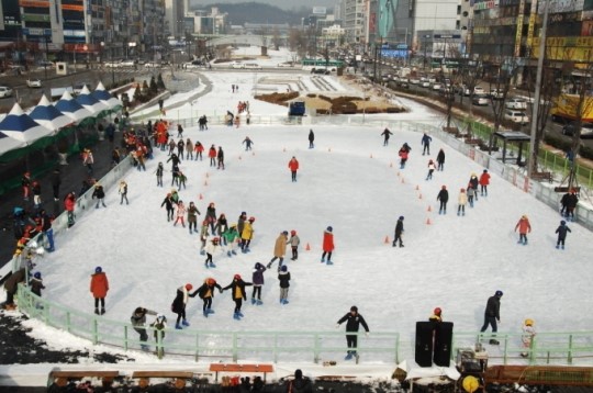 안산시 도심속 겨울스포츠 즐기세요!