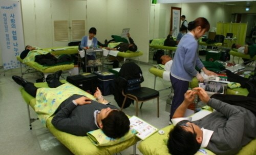 매일유업, 삼환기업과 사랑의 헌혈 나누기 행사 진행