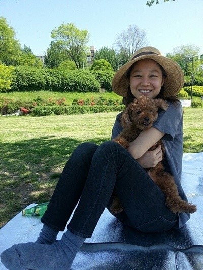 공효진 애완견 토토 공개 사랑하지 않을 수 없어