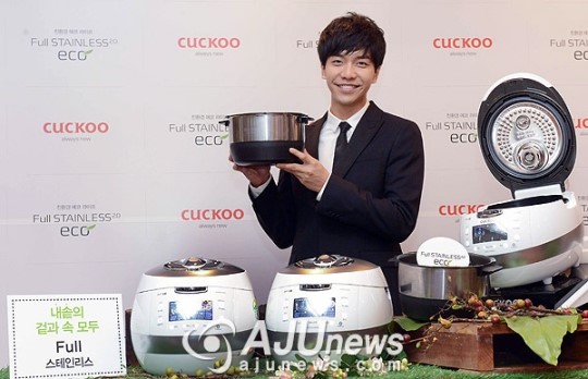 [포토] 이승기, 쿠쿠 광고모델 발탁!