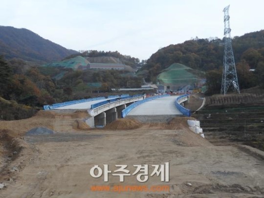 경상북도, 왜관~다부 간 도로 4차로사업 순항