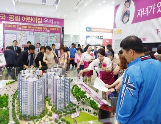 ‘계양 코아루 센트럴파크’ 모델하우스, 주말동안 1만5000여명 몰려