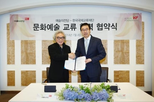 예술의전당?한국국제교류재단 업무협약체결