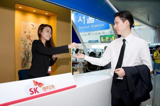 SK렌터카, 철도여객 편의 위해 서울역 지점 개설