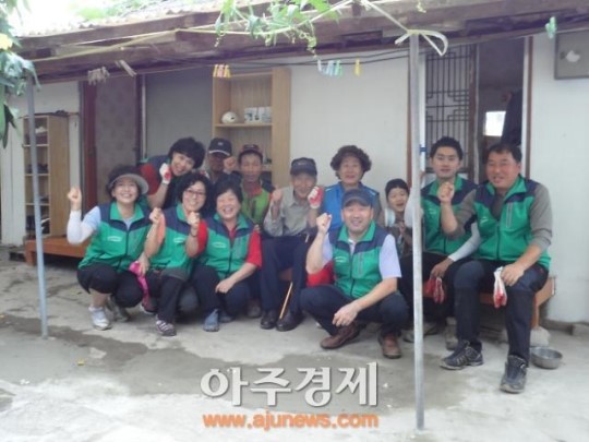 통영 120미수동봉사단, 사랑의 집수리 봉사