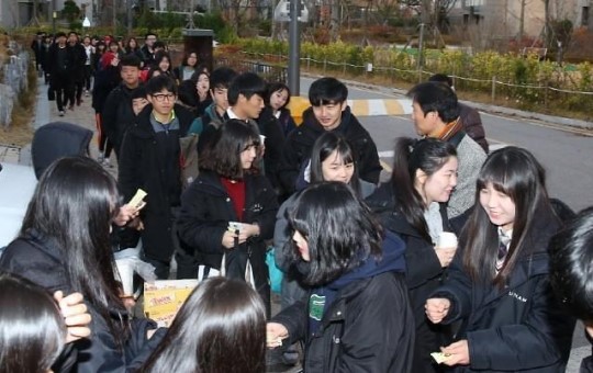 세종시교육청, 첫마을에서 첫 수능시험 치러