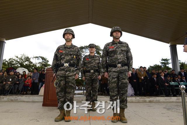 해병대 제1사단, 사단장 이·취임식 가져