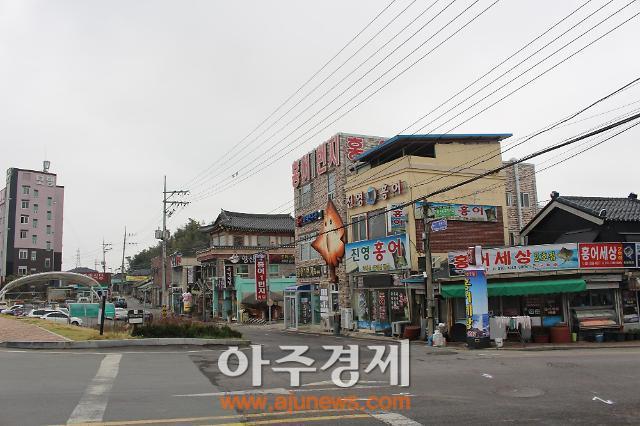 나주 영산포 홍어거리 복잡한 전선 6월까지 지중화